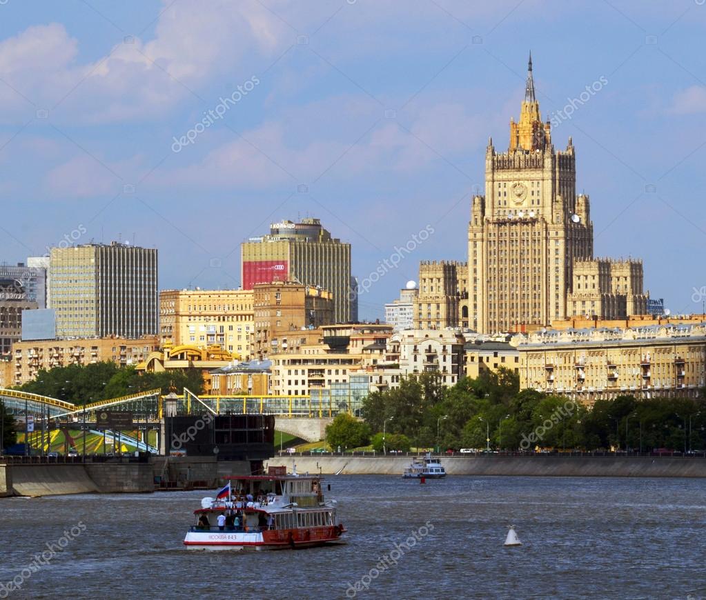 вид на Москву