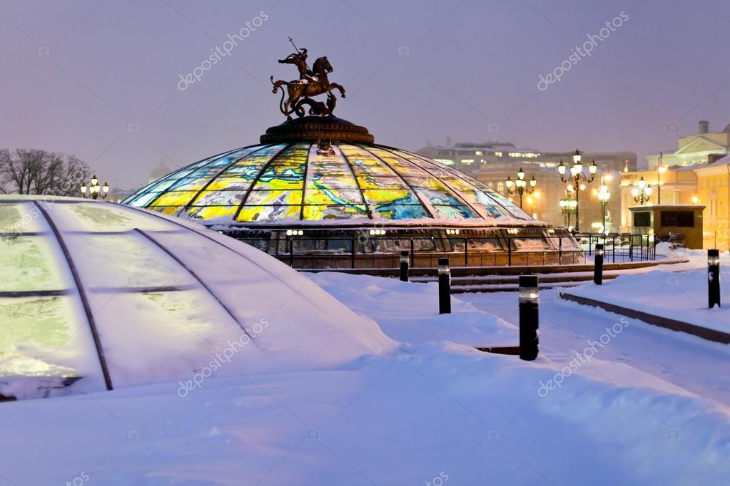 Памятник Георгию в Москве 