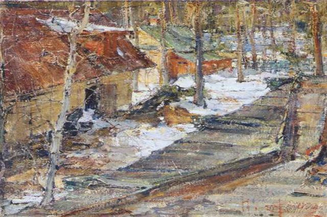   Зимний пейзаж (1900-е)