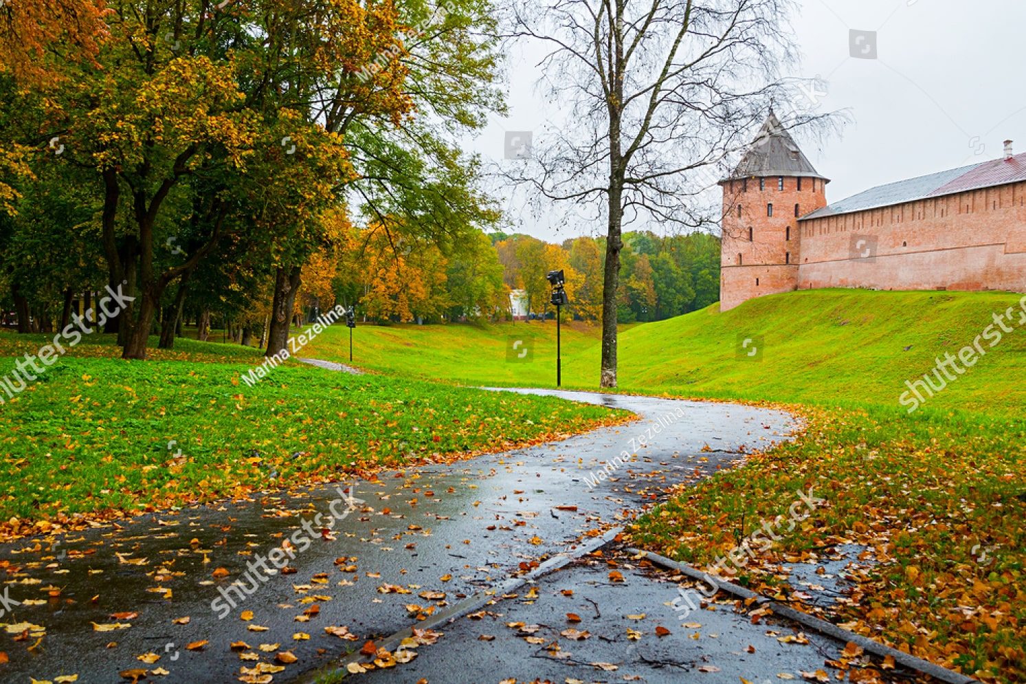 кремль осенью
