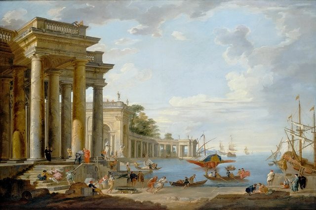 Сцена на берегу