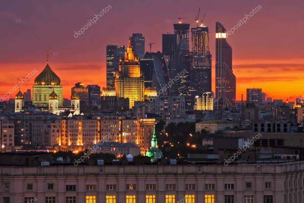 ночной город