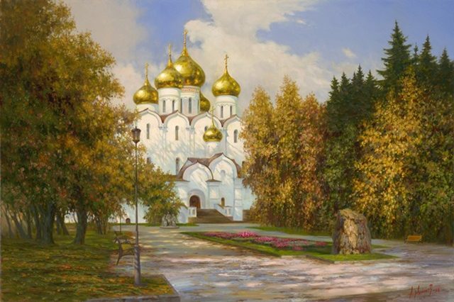  Успенский собор в Ярославле 