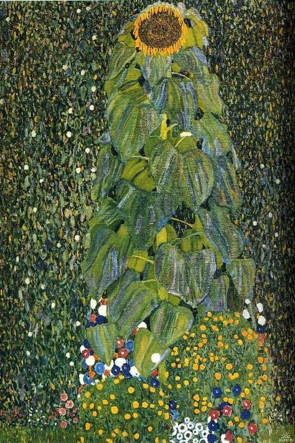 Подсолнух. Деталь (1906-1907) (частная коллекция)