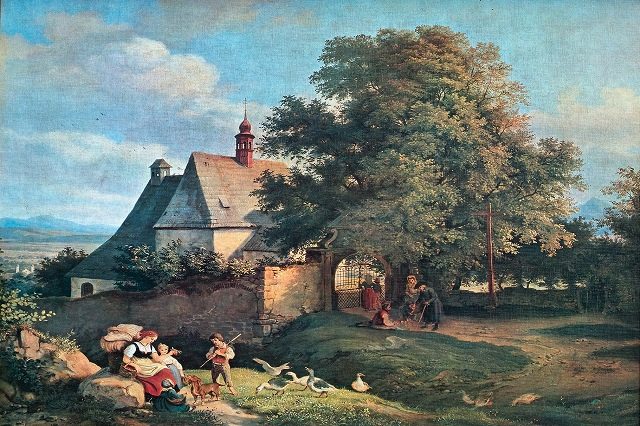  Церковь св. Анна в Граупене (Богемия), 1836