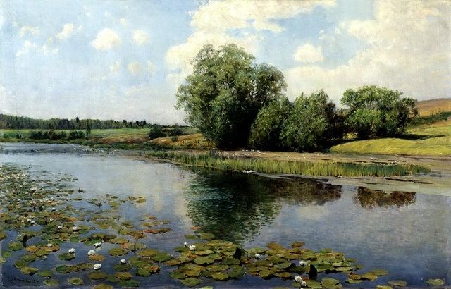 прогулка у озера 