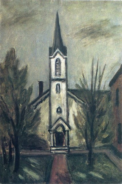 дорога к церкви 