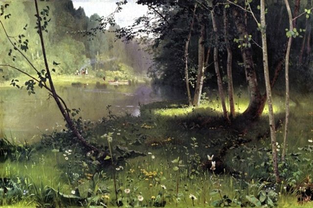 отдых у речки 