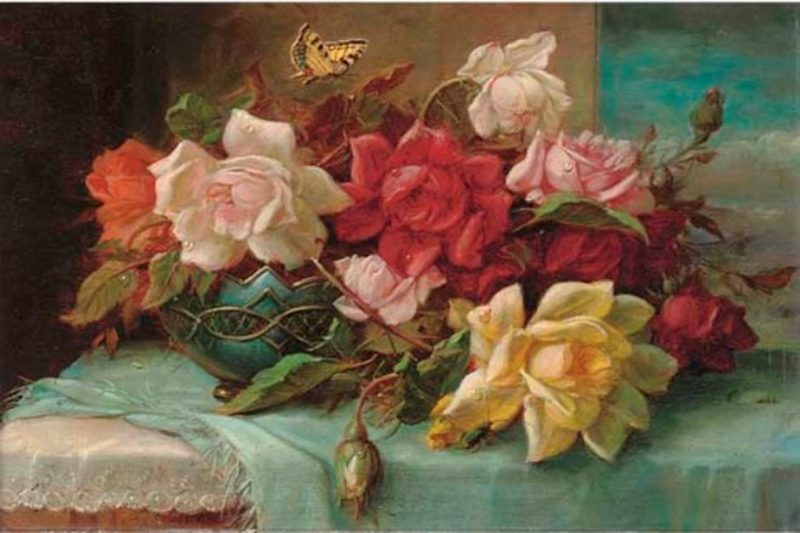 яркий букет