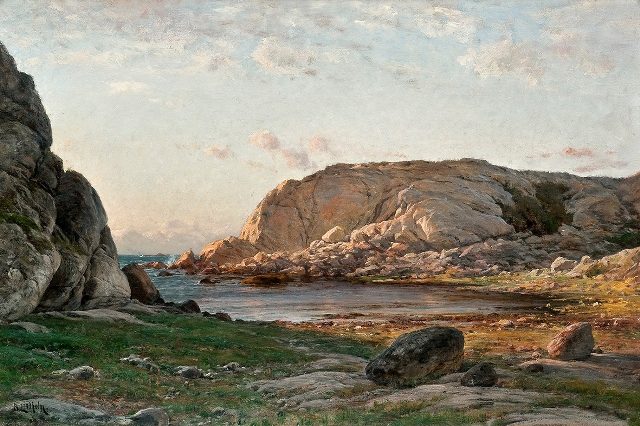   Каменистый пляж