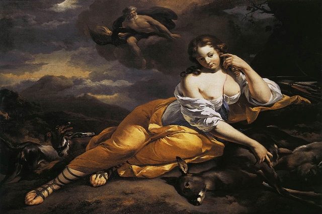 Юпитер и Каллисто. 1656