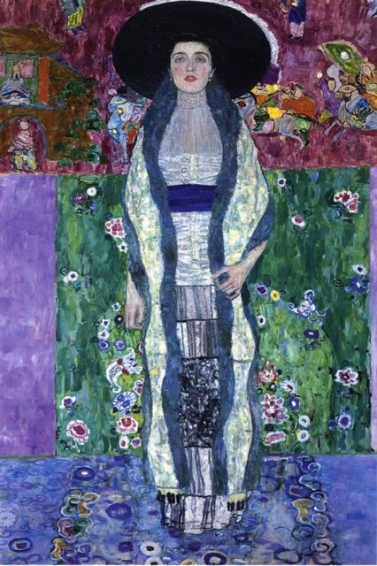 Портрет Адель Блох-Бауер 2 (1912) (190 х 120) (Вена, галерея Бельведер)
