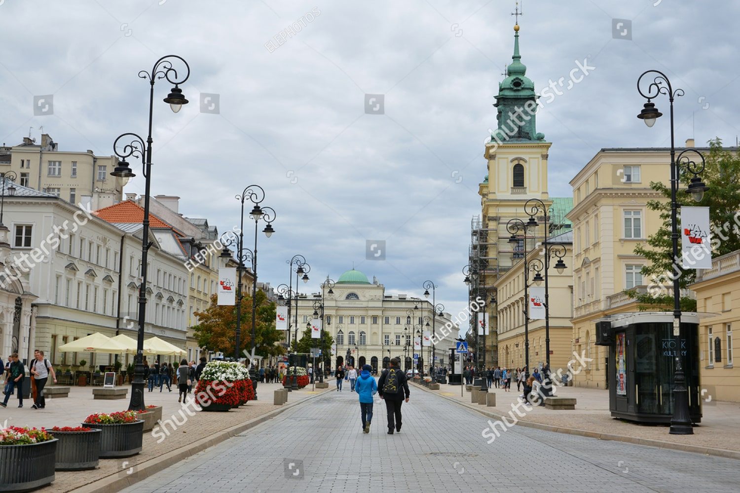 старые улицы варшавы