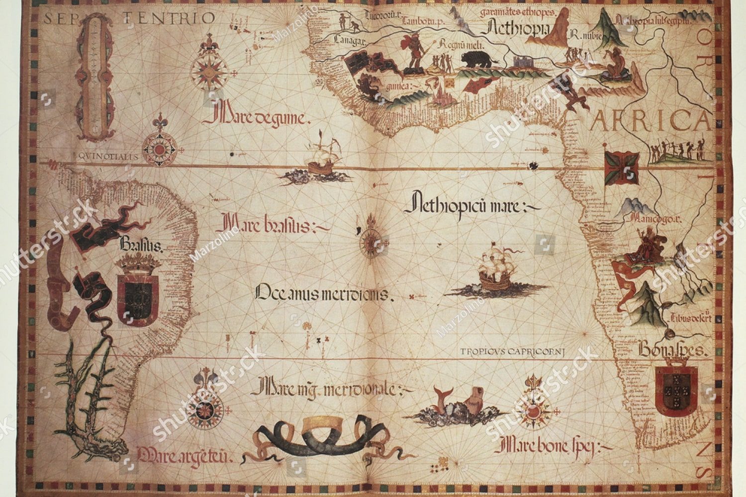 Старая карта