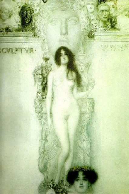 Аллегория скульптуры 2 (1889) (Вена, Австрийский музей)