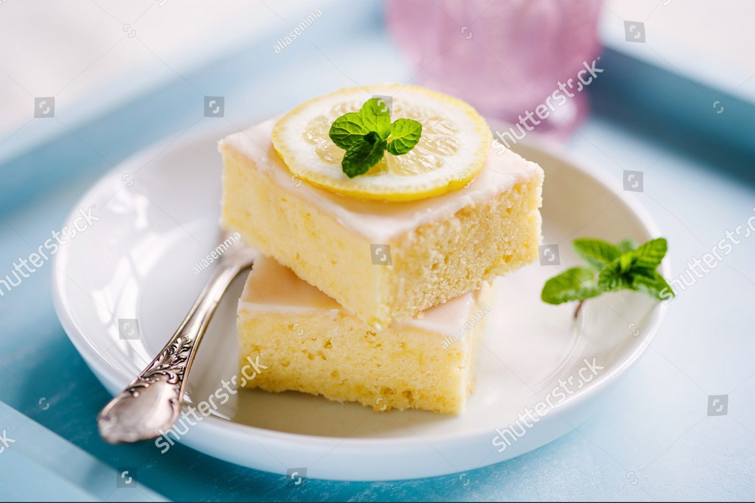 Лимонный торт