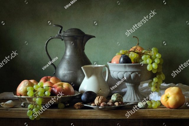 деревенский столик 