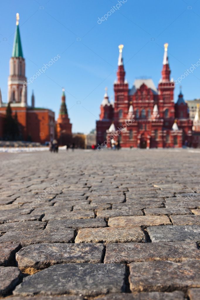 Красная площадь в Кремле
