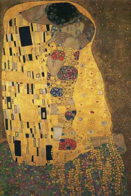 Поцелуй, , 1907-08_деталь 1
