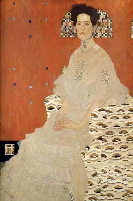  Portrait of Fritza Riedler, detal