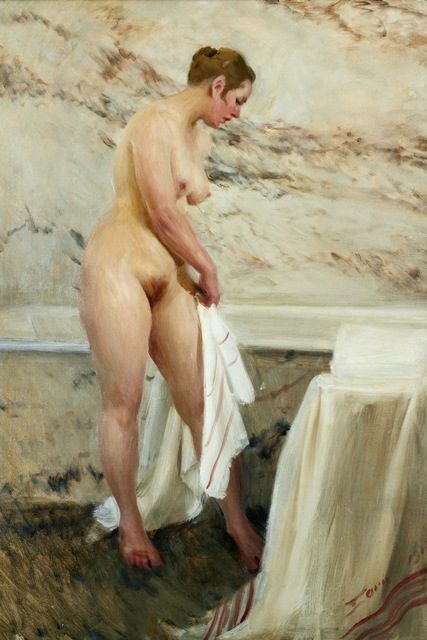 В ванной комнате