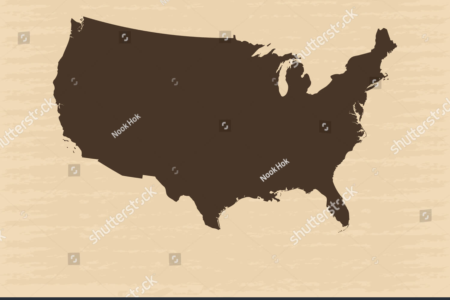 Карта США
