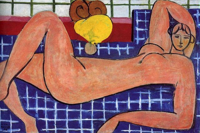 Розовая обнаженная, 1935