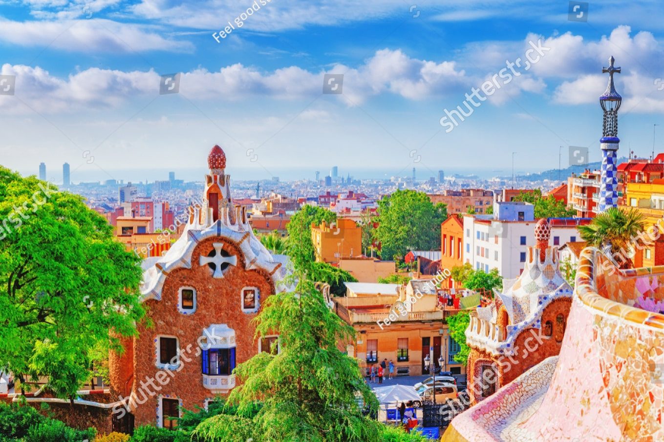красочная барселона