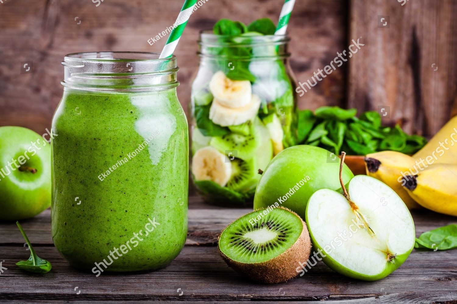 Яблоки киви
