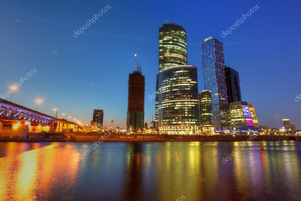 ночная Москва