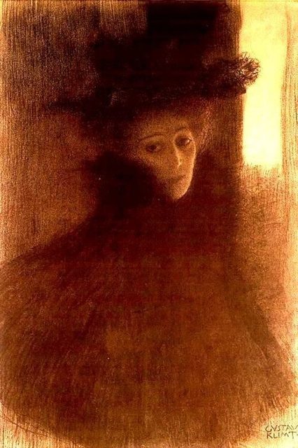  Портрет женщины в накидке и шляпе (ок.1897-1898)