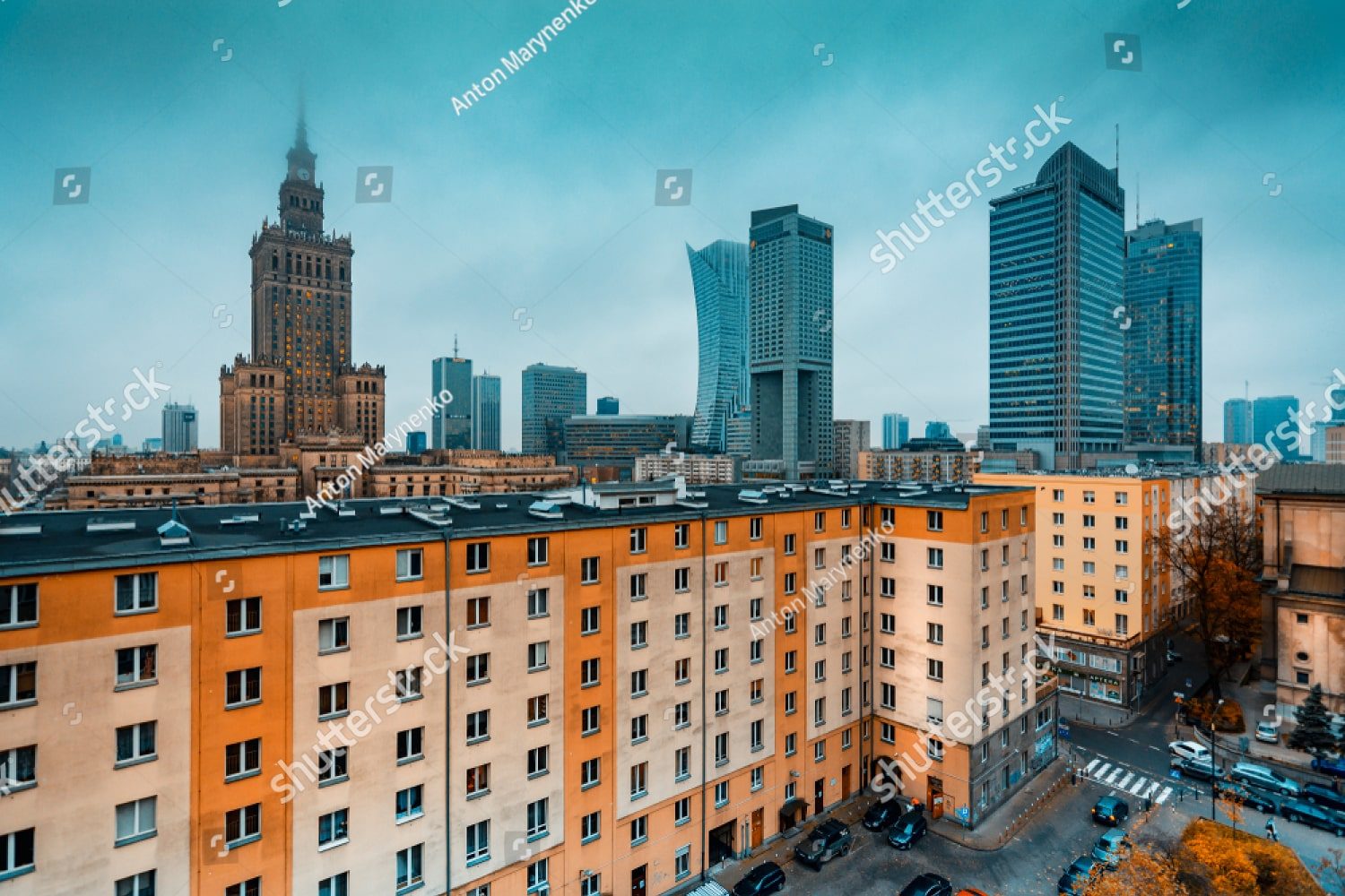 Варшава в тумане
