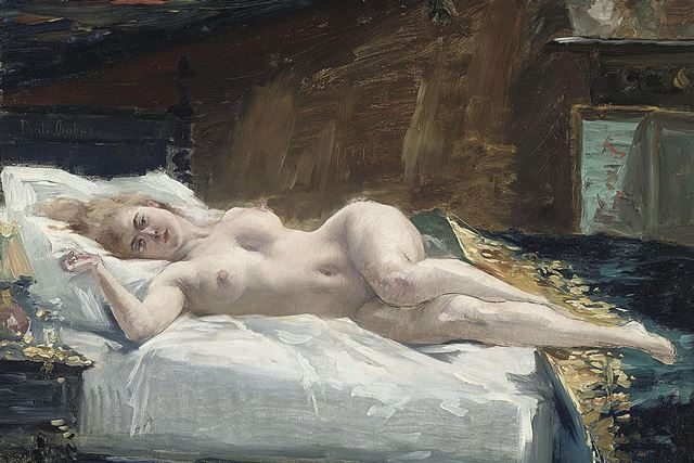 Лежащая модель