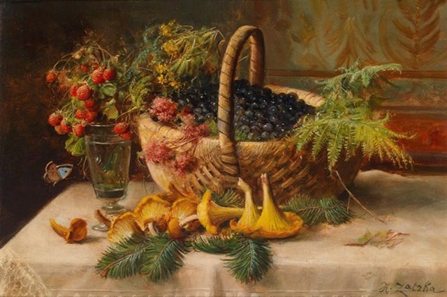 корзинка с ягодами