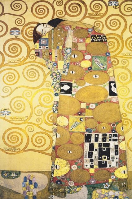 Картон для фриза во дворце Стокле в Брюсселе_Свершение (1905-1909) (Вена, Австрийский музей прикладного искусства)