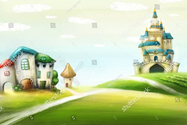 дворец и домик