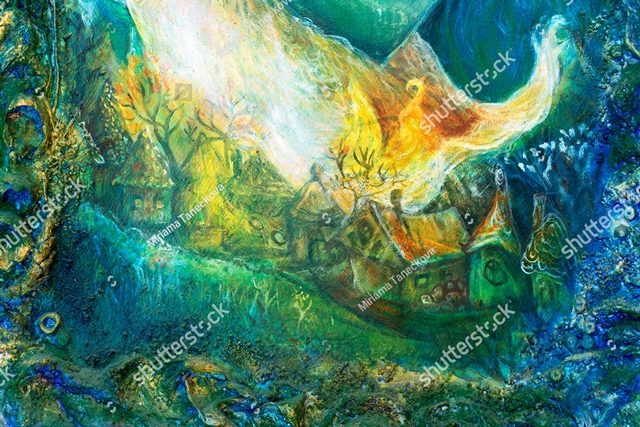 Волшебная долина с домиками