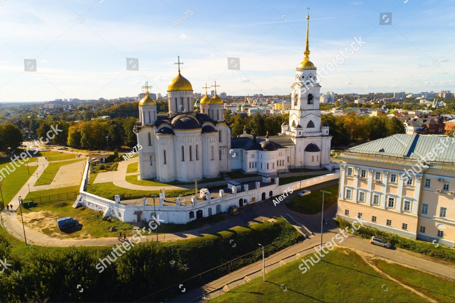 вид на город владимир
