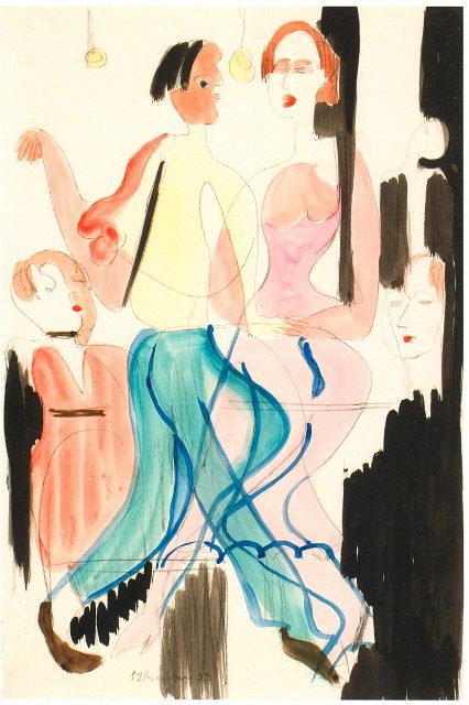   Танцевальная пара, 1933