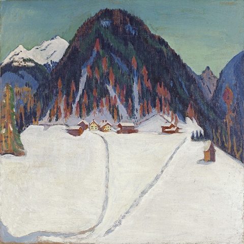  Гора Юнкербоден под снегом, 1936-38