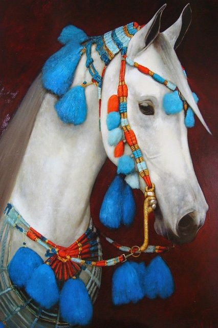 красивая лошадь 