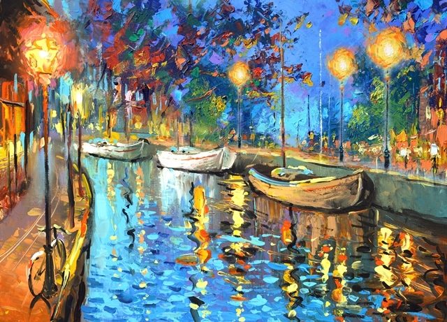 вечерняя венеция