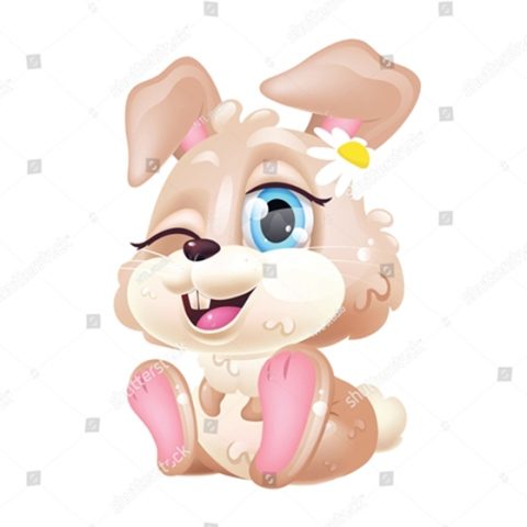 подмигивающий зайка