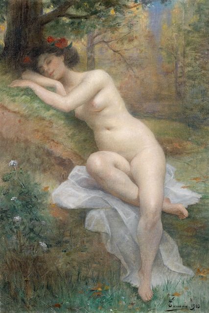 Женщина в лесу