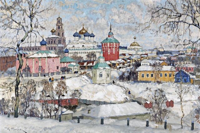 снежный день