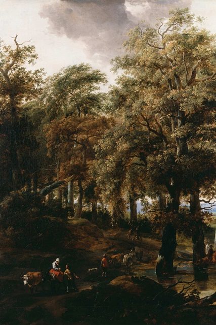 Лесная дорога. 1645