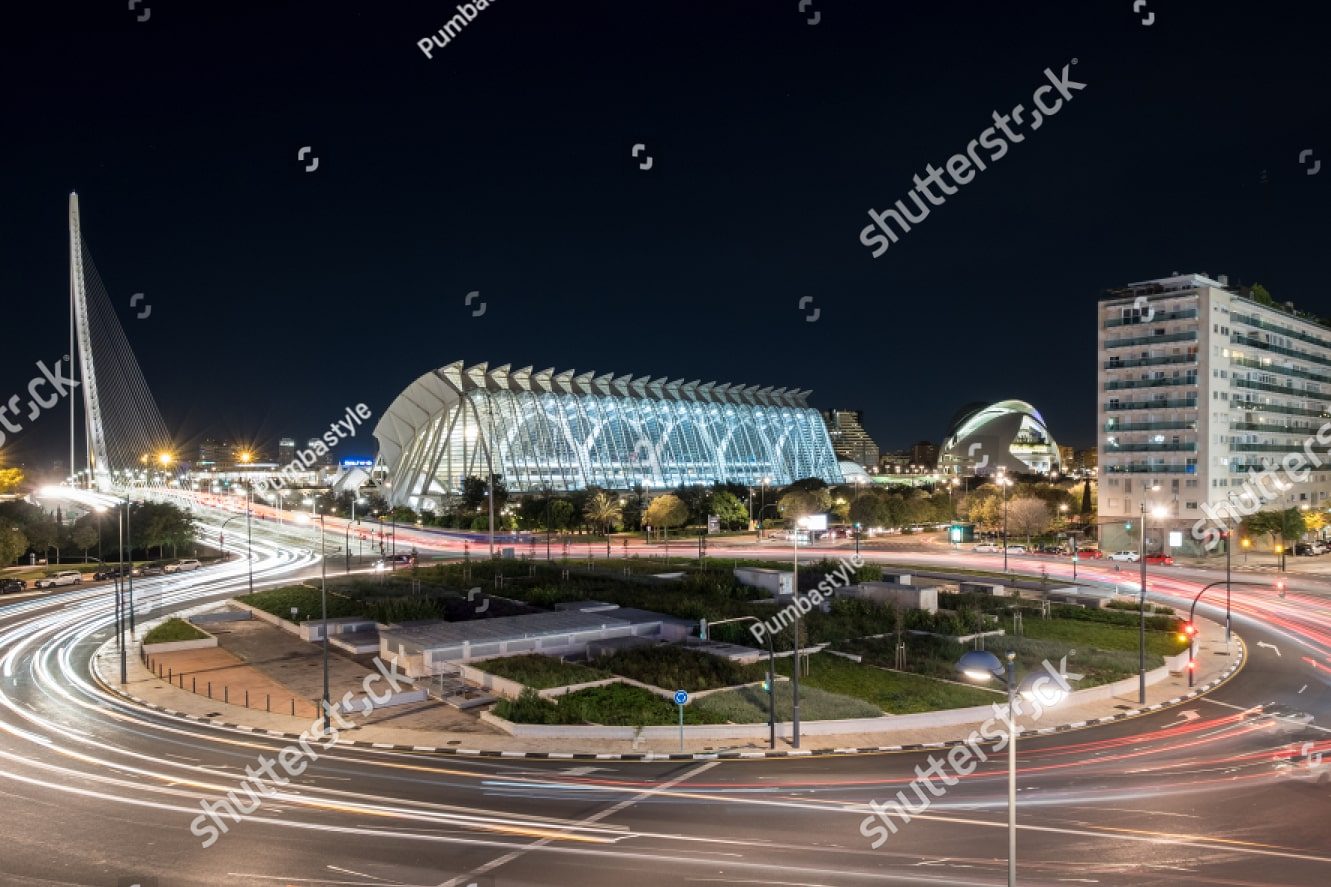 валенсия ночью