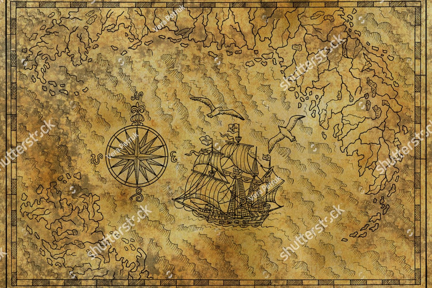 Старая карта