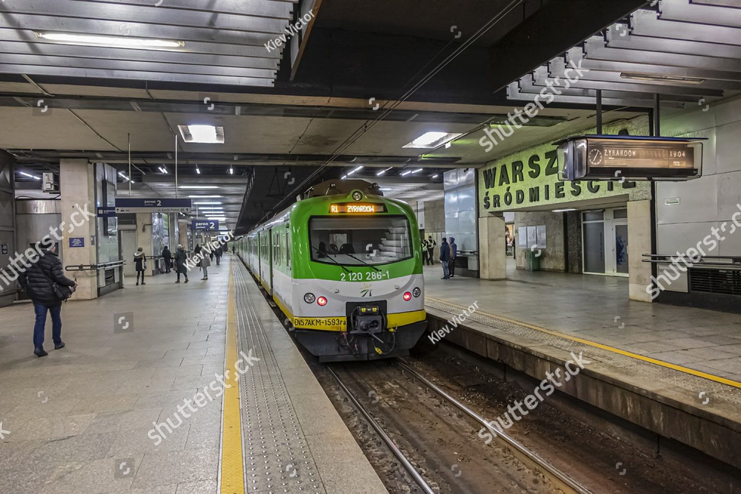 метро в варшаве