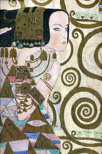  Stoclet Frieze - The Expectation, detal
